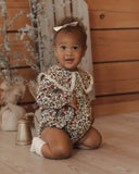 Fern Romper - Holiday Floral