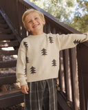 Aspen Sweater - Tree Jacquard, Boys