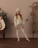 Spongey Knit Set - Evergreen Bows, Baby