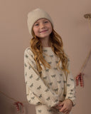 Spongey Knit Set - Evergreen Bows, Baby