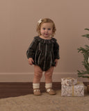 Freya Romper - Holiday Plaid