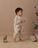 Raglan Jumpsuit - Santa