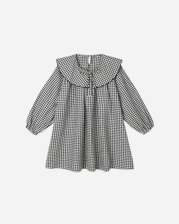 Mini Dress - Black Gingham