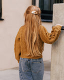 Bobble Cardigan - Golden, Baby