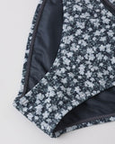 Rashguard Bikini Set - Navy Floral