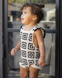 Crochet Romper - Abstract