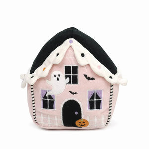 Pink Halloween House Plush