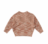 Relaxed Knit Sweater - Heathered Spice