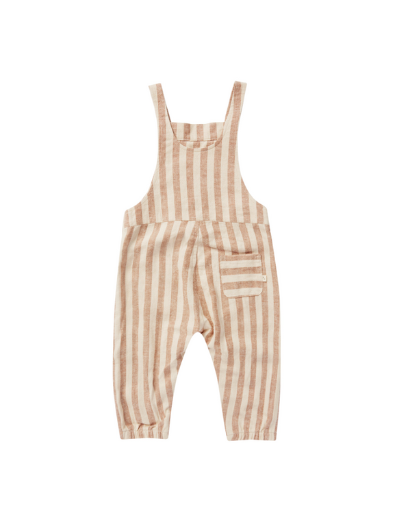 Baby Overall - Clay Stripe