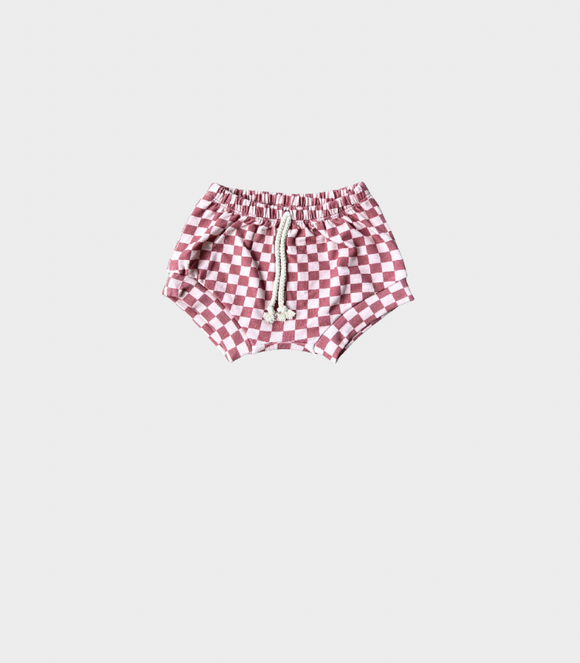 Shorties - Strawberry Checkered