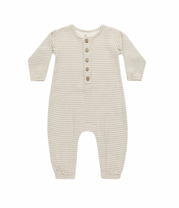 Woven Jumpsuit - Basil Stripe