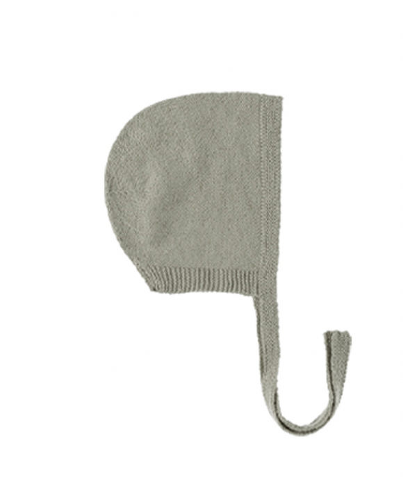 Knit Bonnet - Heathered Basil