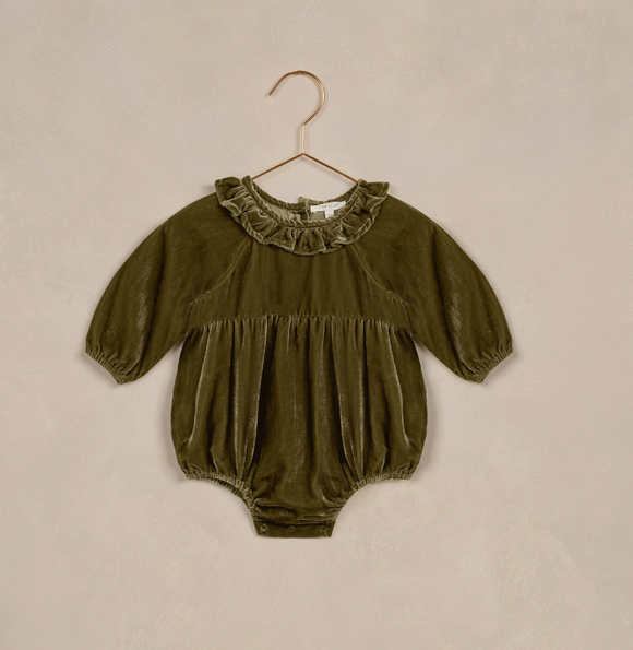 Adeline Romper - Olive