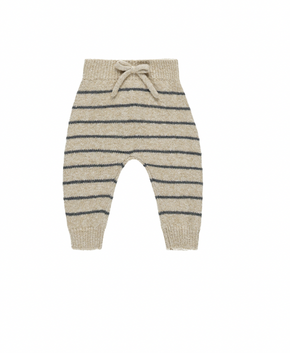 Knit Pant - Indigo Stripe