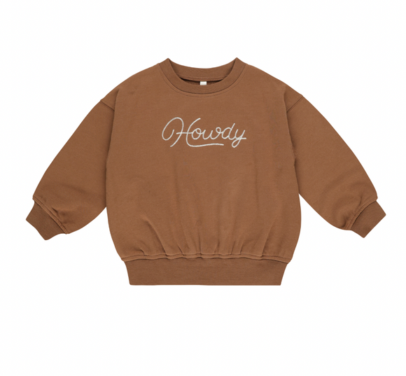 Relaxed Sweatshirt - Howdy