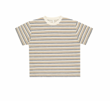 Relaxed Tee - Blue Vintage Stripe