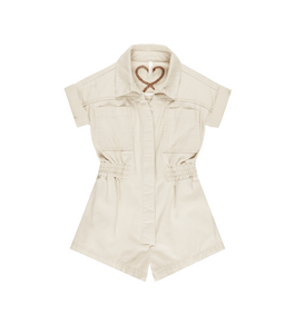 Utility Romper - Natural