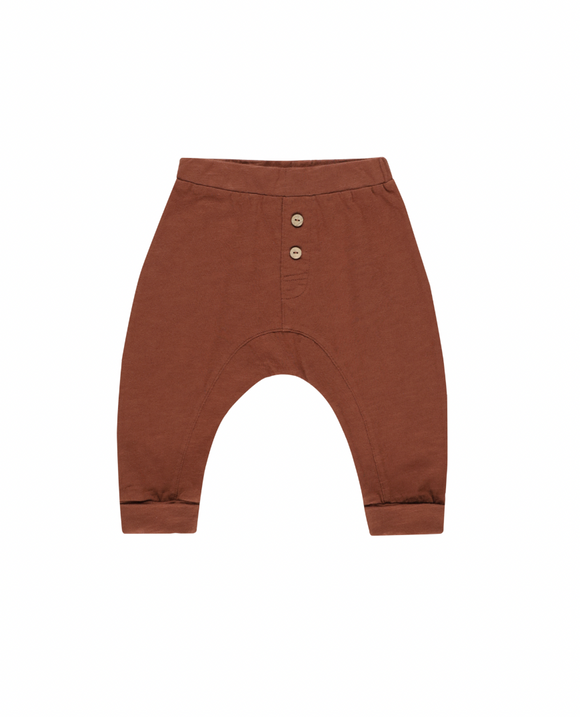 Baby Cru Pant - Brick