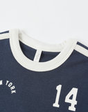 Baby Tee - Navy