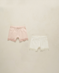 Cartwheel Shorts - Ivory, Blush