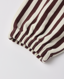 Relaxed Jogger - Burgundy Stripe, Baby