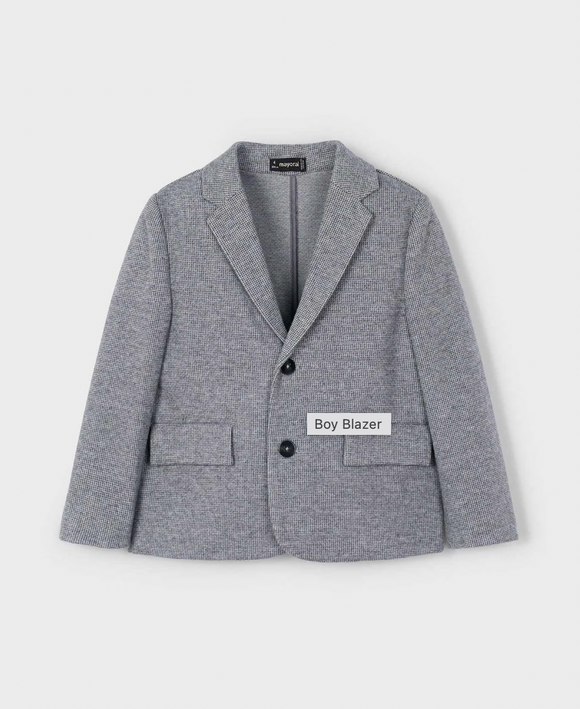 Boy's Blazer - Fog