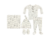 Newborn Top + Bottoms Bundle - Hat, Various Styles