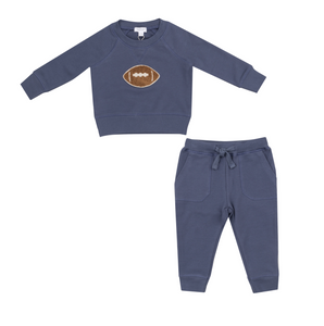 Raglan Sweatshirt & Jogger Set - Footballs