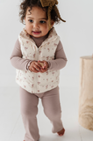 Baby Puffer Vest - Mini Floral