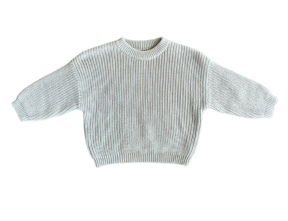 Kids Knit Sweater - Mist