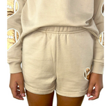 Football Heart Applique Shorts