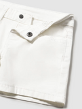 Basic 5 Pocket Twill Shorts - White