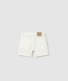 Basic 5 Pocket Twill Shorts - White