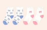 2-Pack Frill Socks