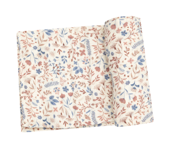 Swaddle Blanket - Western Floral