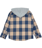 Upland Flannel Shacket - Navy