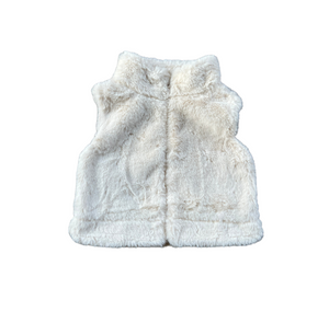 Baby Fur Vest - Cream