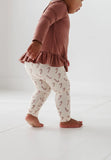 Baby Leggings - Candy Cane