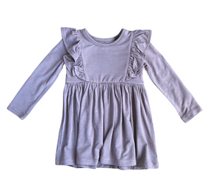 Ruffle Dress - Lilac Violet