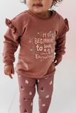 Ruffle Sweatshirt - Christmas