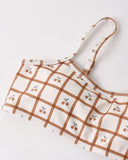 Rashguard Bikini Set - Cherry Check