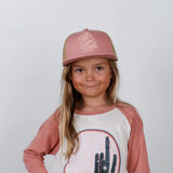 Let's Go Girls Trucker Hat - Rose