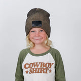 Woodsman Beanie - Sand/Black