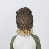Woodsman Beanie - Sand/Black