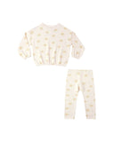 Spongey Knit Set - Yellow Daisy, Baby
