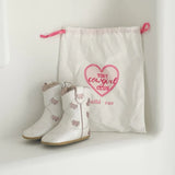 Cowgirl Bow Baby Bootie