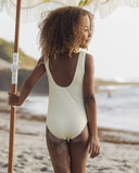 Moxie One-Piece - Citron Stripe