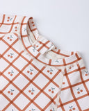 Delphine Rashguard One-Piece - Cherry Check