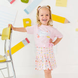 Preschool Pennant Short Sleeve T-Shirt - Girls