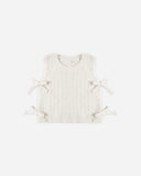 Bow Sweater Vest - Ivory